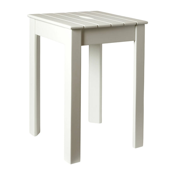 Tokyo Stackable Stool Acacia 32 x 32 x 46 cm - Light Grey
