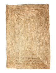 Braided Jute Mat 40 x 60 cm - Natural