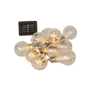 Solar String Lights, 10 Clear Bulbs