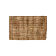 Thick Braided Jute Mat 60 x 120 cm - Natural