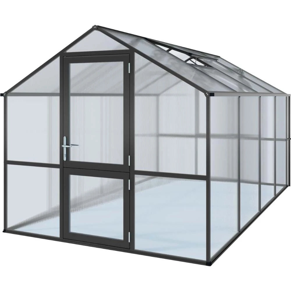 Rose IV Anthracite Grey Greenhouse KGT – Premium Quality
